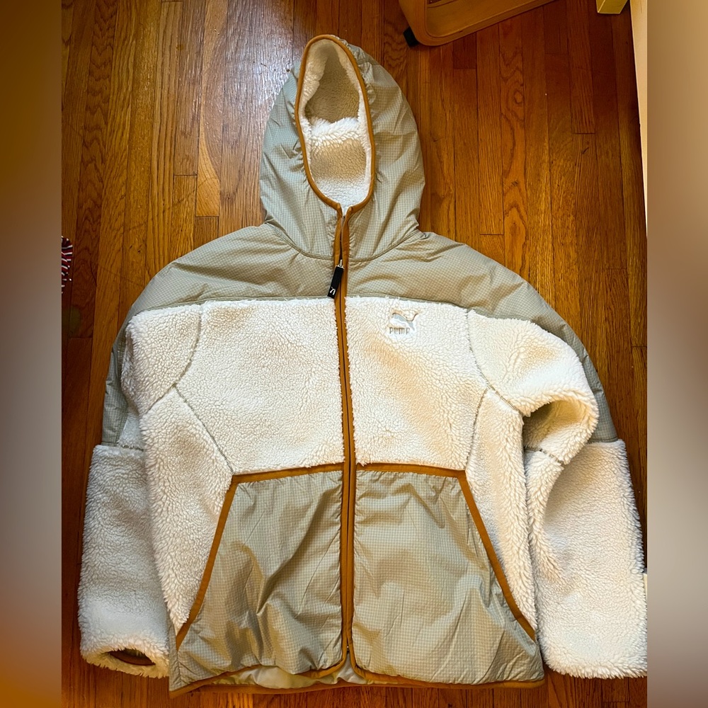 Puma Gridlock Men’s Sherpa Jacket - Excellent Condition